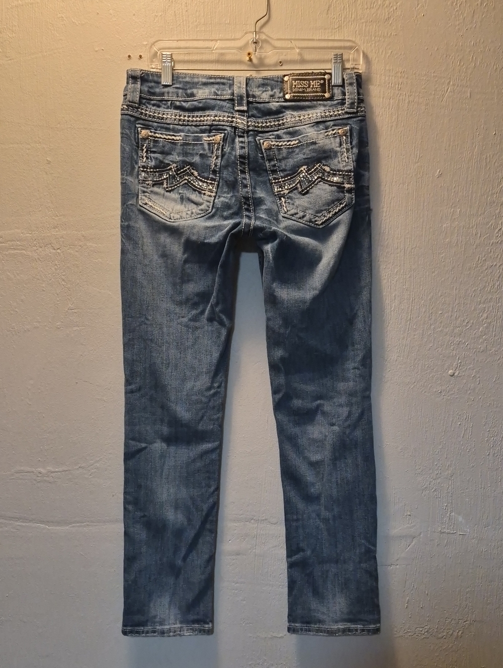 Womens Miss Me Jeans Size 27 Easy Cropped Inseam 26 1/2